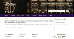 Desktop Screenshot of english.sewanee.edu