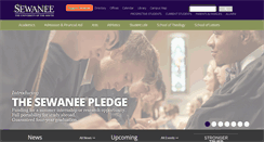 Desktop Screenshot of facstaff.sewanee.edu