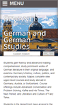 Mobile Screenshot of german.sewanee.edu