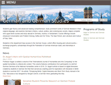 Tablet Screenshot of german.sewanee.edu