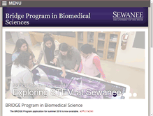 Tablet Screenshot of bridge.sewanee.edu