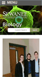 Mobile Screenshot of biology.sewanee.edu