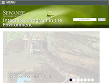 Tablet Screenshot of environmental.sewanee.edu