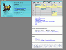 Tablet Screenshot of ldale.sewanee.edu
