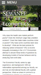 Mobile Screenshot of economics.sewanee.edu